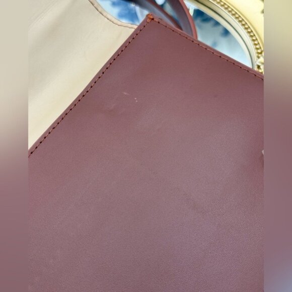 🆕 OROTON 🧿 NWOT Evelyn Baguette Bag, Rustic Brown - Picture 13 of 16